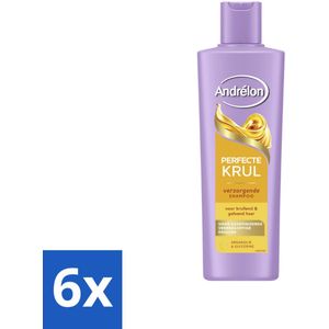 Andrélon – Shampoo – Perfecte Krul – 250 ml - Voordeelverpakking - 6 stuks