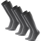 DANISH ENDURANCE - Compressiekousen - Grijs - 14-18 mmHg - 3 paar