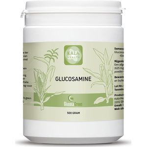 Glucosamine HCl (GlucosaGreen ) - 500g - De meest zuiver vorm glucosamine poeder - Ondersteuning van spieren en gewrichten