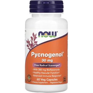 NOW Foods - Pycnogenol - 30 mg - 60 Veg Capsules