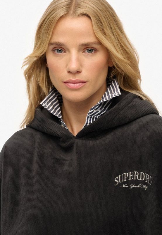 Superdry - Country Club Velour - Hoodie - Relaxed Fit