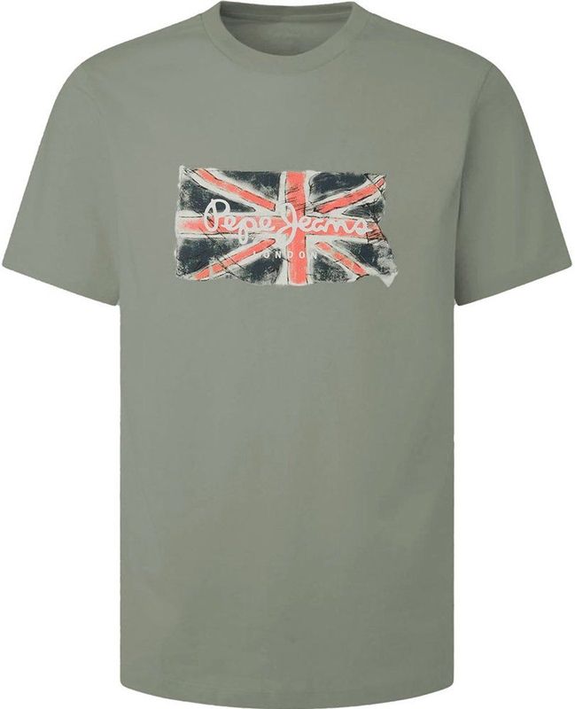 Pepe Jeans Clag T-shirt Met Korte Mouwen Groen L Man