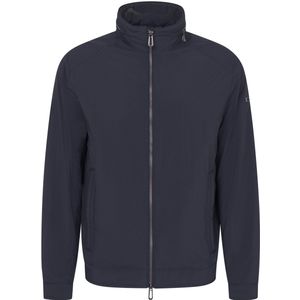 Bugatti - Zomerjas - Donkerblauw - Wijde Fit - 100% Polyester