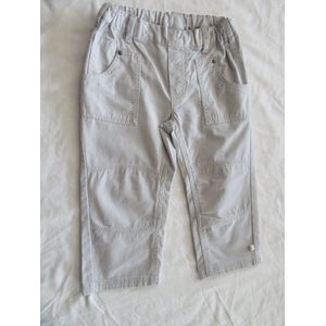 noukie's , zomer lange broek , jongen, licht grijst , 2 jaar 92