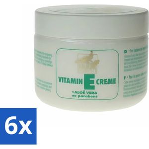 Goldline - Bodycrème - Vitamine-E & Aloë Vera - Gevoelige Huid - Kalmerend - 250 ml - Voordeelverpakking - 6 stuks
