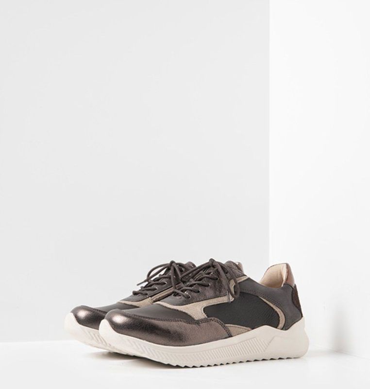 Wolky - 05825 - Sneakers - Bruin comb