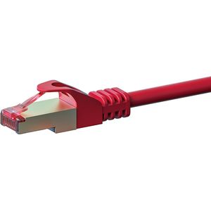 Danicom CAT6 S/FTP (PIMF) patchkabel / internetkabel 1,50 meter rood - netwerkkabel