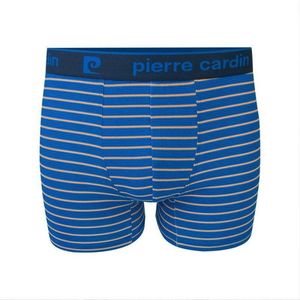 Pierre Cardin Heren Trunk | Boxershort Stripes Blauw/Geel, Maat L