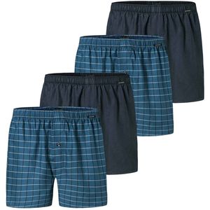 SCHIESSER Geweven boxershorts Verpakking van 4
