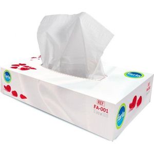 Farla Medical - Papieren Zakdoeken - Wit - 40 Dozen x 100 Vellen - 2 Lagen