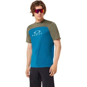 Oakley Apparel Free Ride Rc Korte Mouw Enduro Trui Blauw L Man