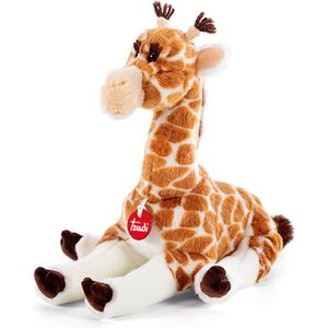 Trudi - Classic Giraffe Geltrude (M-27140) - Pluche knuffel - Ca. 30 cm (Maat M) - Geschikt voor jongens en meisjes - Bruin/Wit