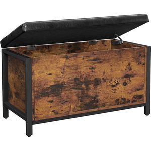 FurnStar opbergbank - Zitkist - 80x40x50cm - Bruin