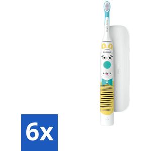 Philips Sonicare - Elektrische Tandenborstel - For Kids - Vanaf 3 Jaar - HX3601/01 - Voordeelverpakking - 6 stuks