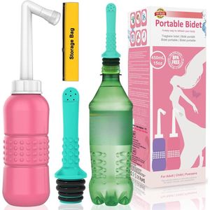 Solacis Draagbare bidet - Bidet - Vaginale douche - Mobiele bidet - Portable bidet - Draagbare bidets - Must have!