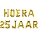 Foil balloon kit - Hoera 25 jaar