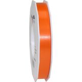 1x XL Hobby/decoratie oranje kunststof sierlinten 1,5 cm/15 mm x 91 meter- Luxe kwaliteit - Cadeaulint lint/ribbon