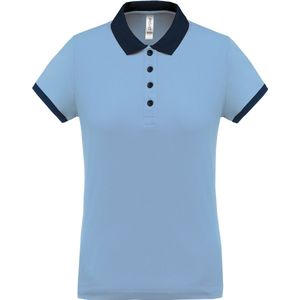 Proact - Sportpolo - Sky Blue/Sporty Navy - Korte Mouwen