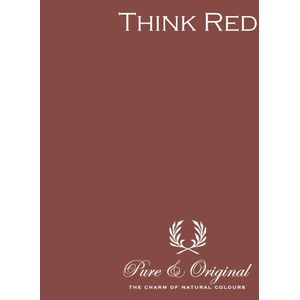 Pure & Original Licetto Afwasbare Muurverf Think Red 2.5 L