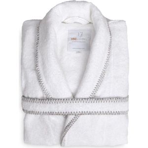 Hoogwaardige Bamboe Badjas Wit | Maat XL | Heerlijk Zacht En Comfortabel | Elegant En Luxe