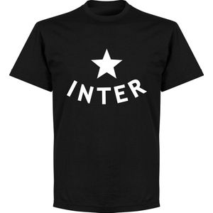 Inter Stars T-Shirt - Zwart - Kinderen - 152