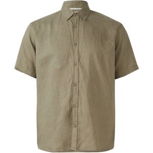 s.Oliver - Hemd - Lichtgewicht Linnen - Korte Mouwen