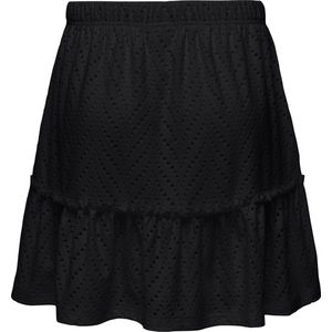 Jacqueline de Yong Rok Jdycarla Cathinka Frill Skirt Jrs 15254681 Black Dames Maat - XS