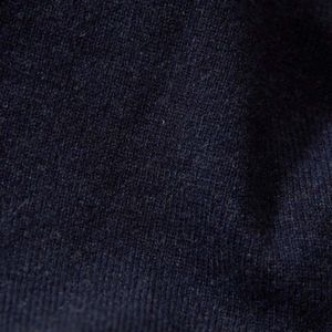 Osborne Knitwear Trui met V hals - Sweater heren in Lamswol - Pullover Heren - Indigo melange - L