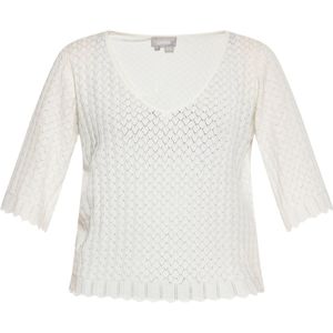 usha - Pullover - V-hals - Korte Mouwen