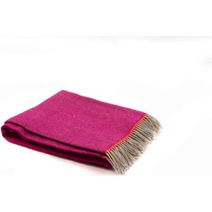 McNutt - Wollen Plaid - Mabel - Roze Grijs