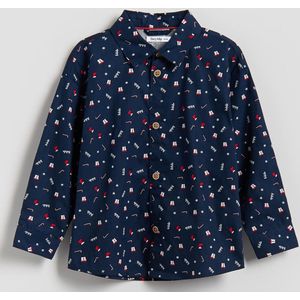 Starry Indigo - Jongens kerst overhemd