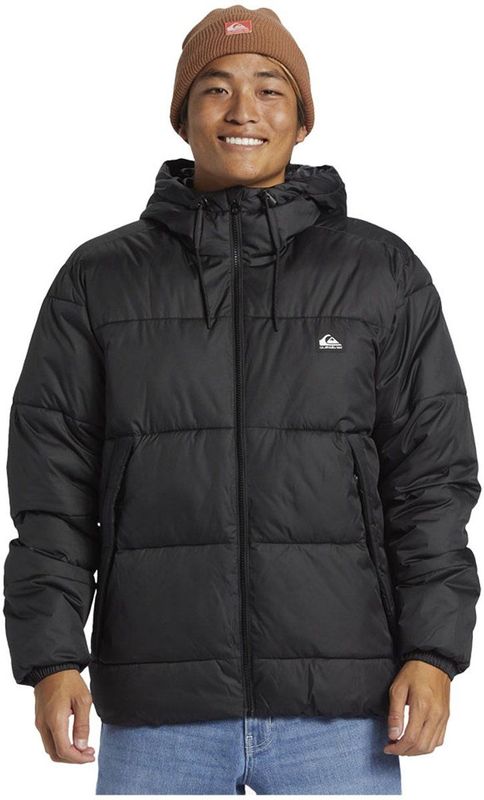 Quiksilver - Cold Days - Gewatteerd Jack - Heren - Met Capuchon - 100% Gerecycled Polyester