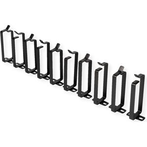 Roline - Kabelgeleidingsbeugels - Zwart - Staalplaat - 10 Stuks