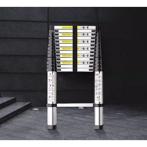 telescopische ladder 3,8 meter - telescopische ladder/ Professioneel/ Werkladder/ Gecertificeerd