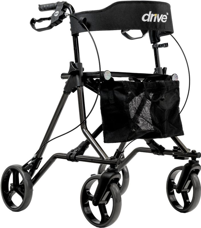Drive - Torro Acero - Rollator - Staal - Maximaal gebruikersgewicht 150 kg