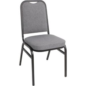 Bolero Banketstoel Grijs Sptapelbaar ( Set van 4 )