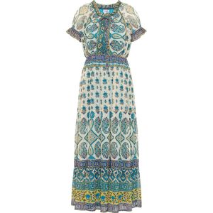 usha FESTIVAL Jurk  gemengde kleuren / wit