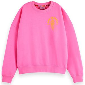 Scotch & Soda Boyfriend fit garment dye sweatshirt Dames Trui - Maat M