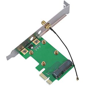 Mini PCI-E naar PCI-E Riser-kaart Externe Adapter voor Netwerkkaarten