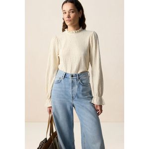 Sissy-Boy - T-shirt - Wit - Met Lurex