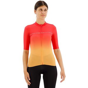 Castelli Salita Korte Mouw Wielertrui Roze M Vrouw