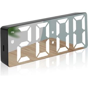 Digitale Wekker met Groot LED-Display en Snooze-functie