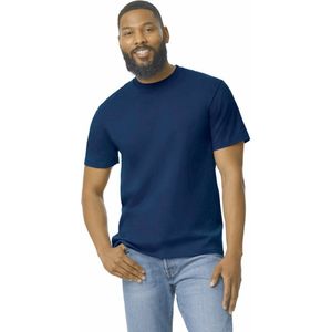 Heren-T-shirt Softstyle™ Midweight met korte mouwen Donkerblauw - 3XL
