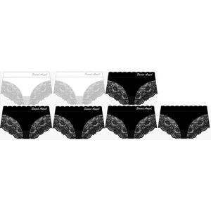 naadloze hipsters met kant 6pack S/M