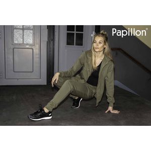 Papillon Sweat pants side pockets. cuff