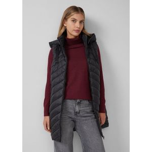 s.Oliver - Outdoor-Weste - Gewatteerd Gilet - Met Afneembare Capuchon
