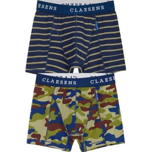 Boys Boxer 2 Pack - Army Green - Claesen's® - Ondergoed voor jongens