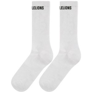 Malelions Sokken Logo - set van 2 Wit