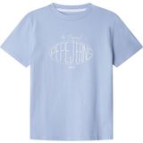 Pepe Jeans - Dalon - T-shirt - Blauw - Korte Mouwen