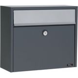 Brievenbus - Rood - Staal